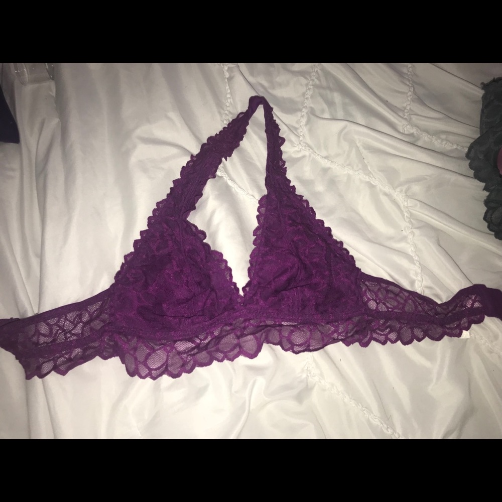 PINK purple bralette